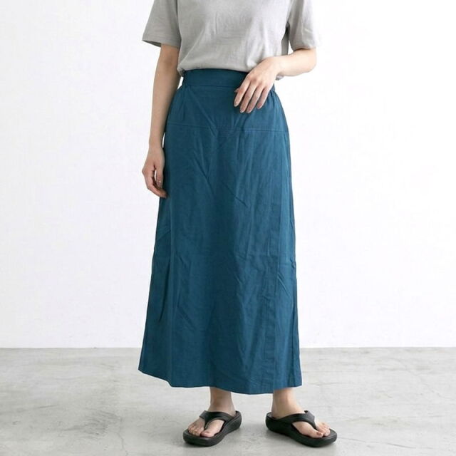 綿麻スカーチョ