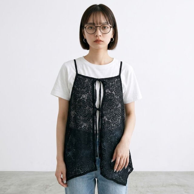 イレヘムレースキャミインナーセット