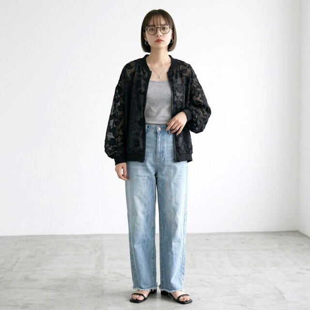 シアージャガードブルゾン