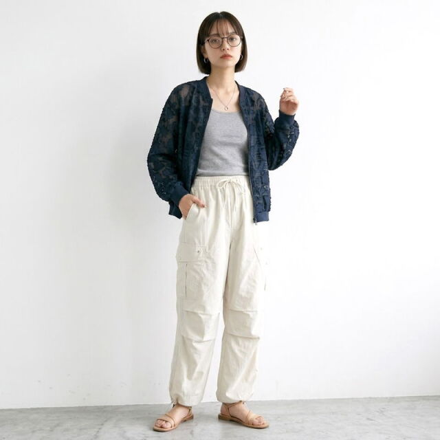 シアージャガードブルゾン