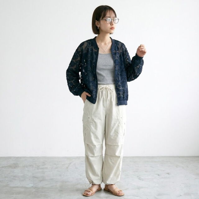 シアージャガードブルゾン
