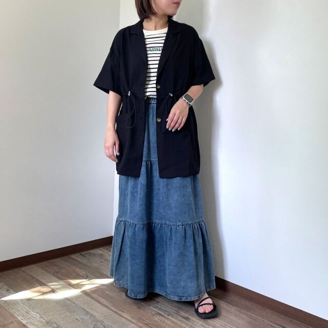 半袖テーラージャケット