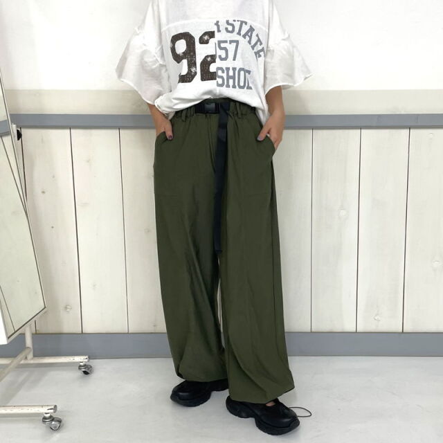 2WAYベルトパンツ