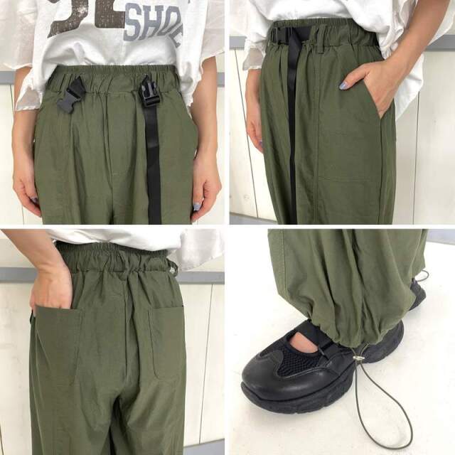2WAYベルトパンツ