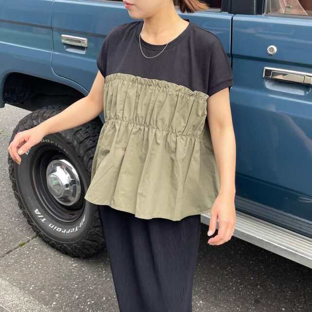 ビスチェレイヤード風プルオーバー