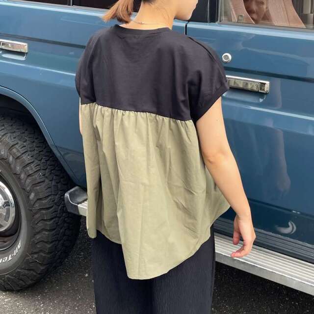 ビスチェレイヤード風プルオーバー