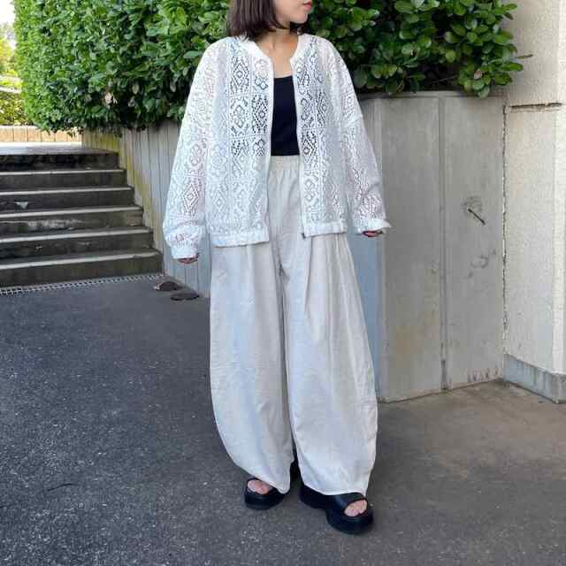 レースZIPブルゾン