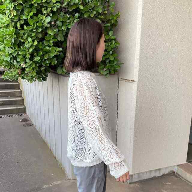 レースZIPブルゾン