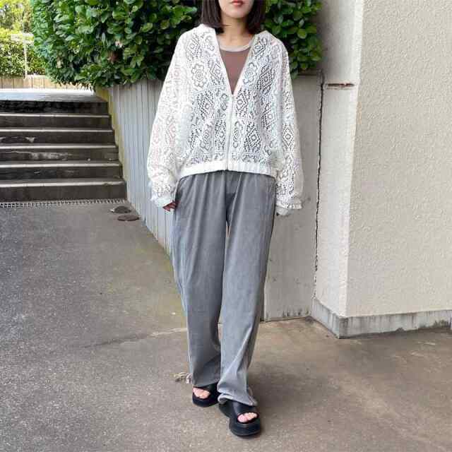 レースZIPブルゾン
