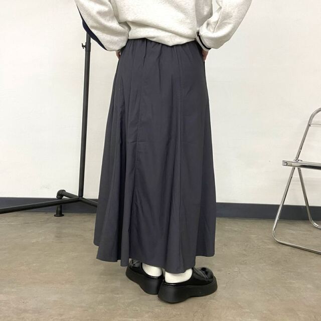 ベルトフレアスカート