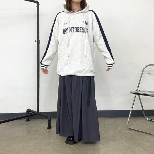 ベルトフレアスカート