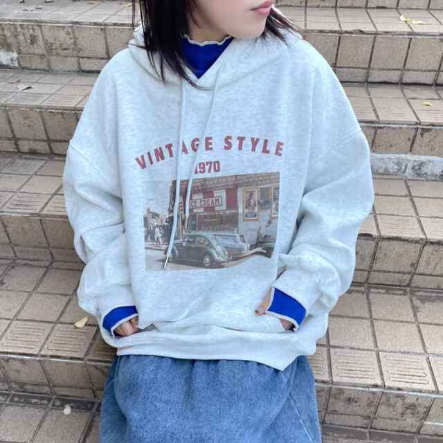 配色ニットメローロンT