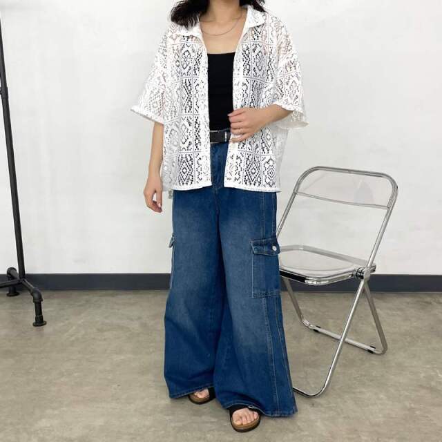 レースシャツ