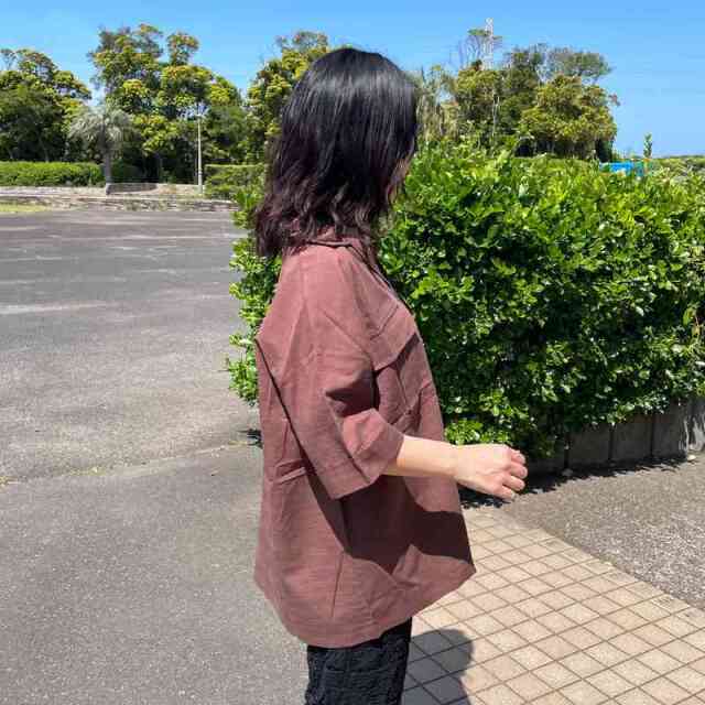 スキッパーポケットシャツ