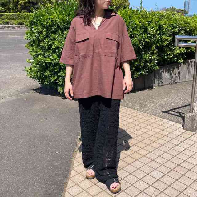 スキッパーポケットシャツ