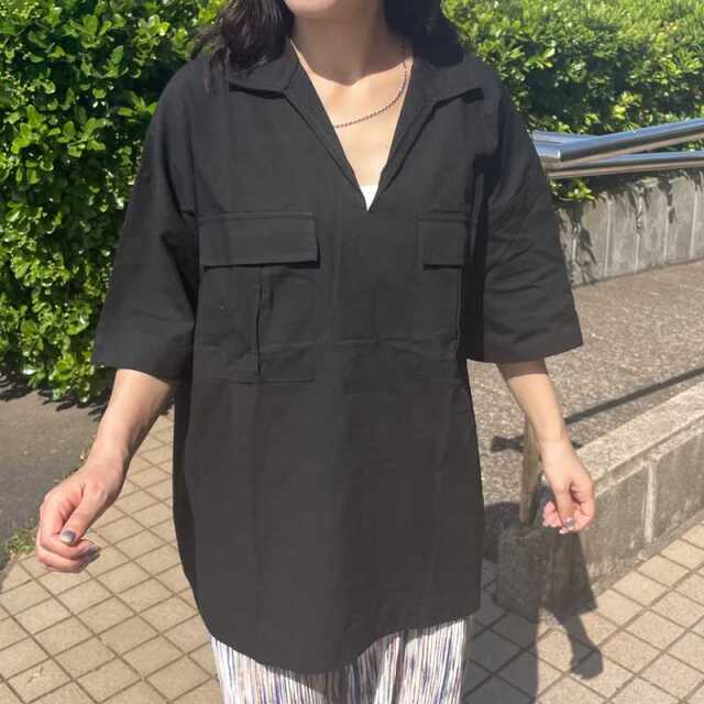 スキッパーポケットシャツ