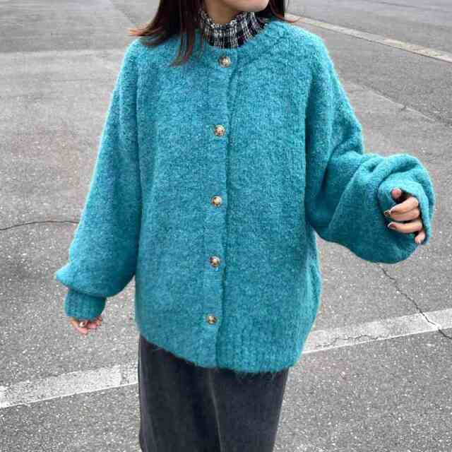 ブークレカーディガン