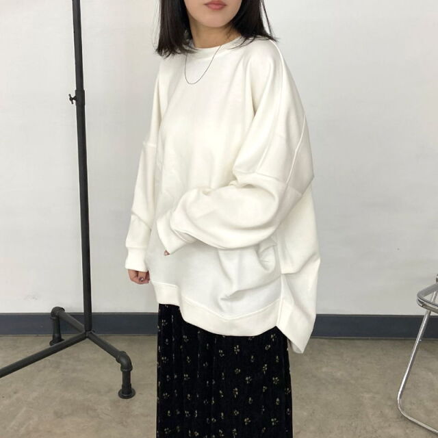 ダンボールサイドタックプルオーバー