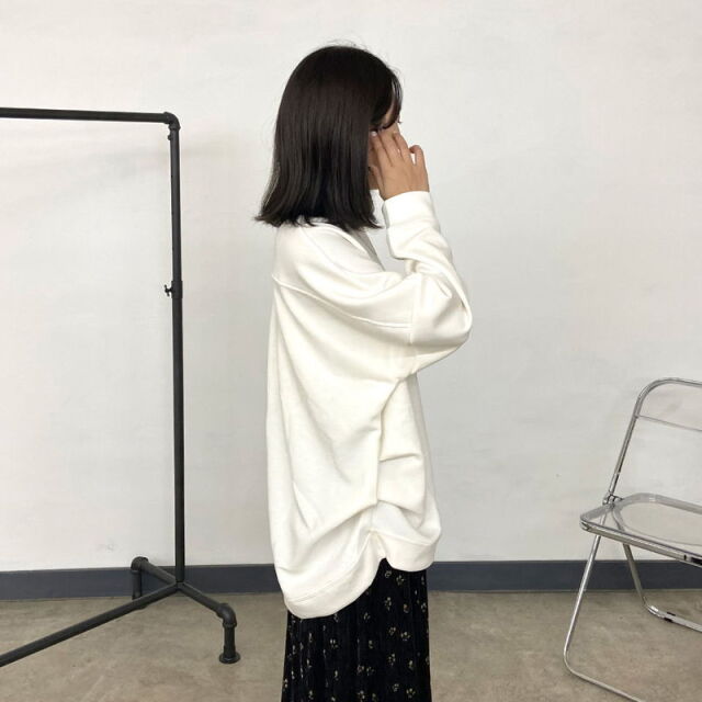 ダンボールサイドタックプルオーバー