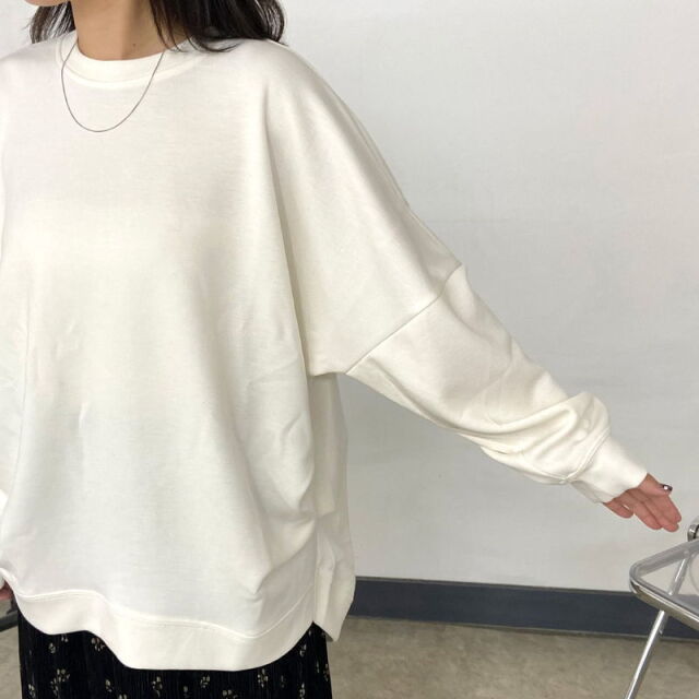 ダンボールサイドタックプルオーバー