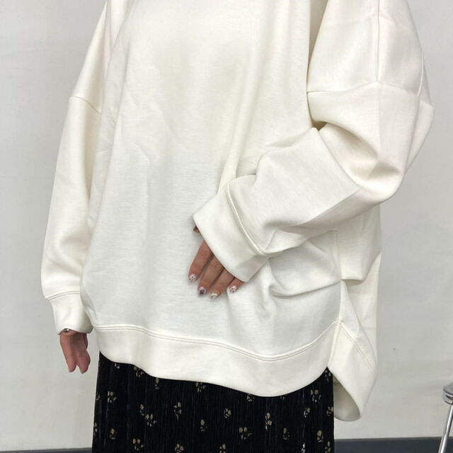 ダンボールサイドタックプルオーバー