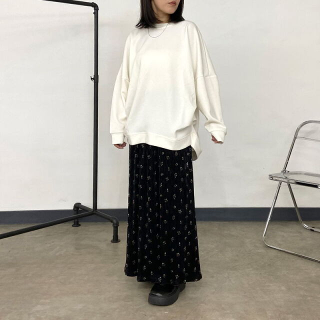 ダンボールサイドタックプルオーバー