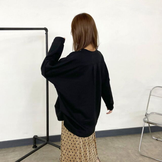 ダンボールサイドタックプルオーバー