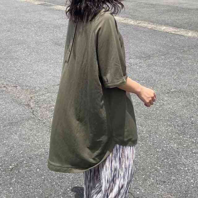 接触冷感バックヘンリーチュニック