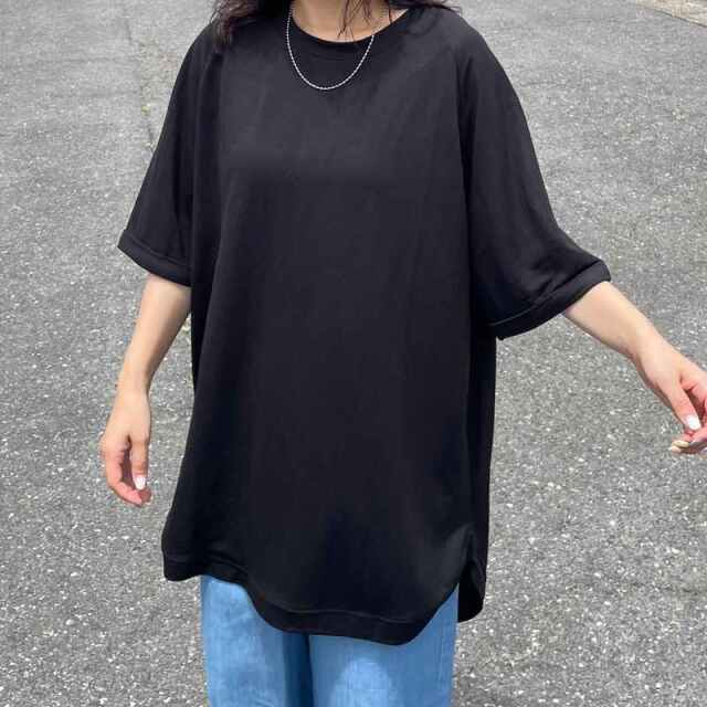 接触冷感バックヘンリーチュニック