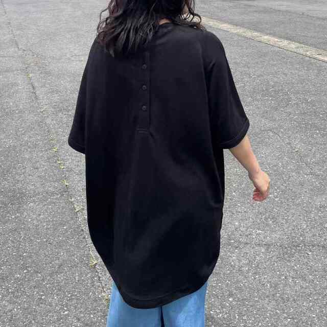 接触冷感バックヘンリーチュニック