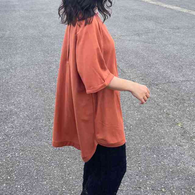 接触冷感バックヘンリーチュニック