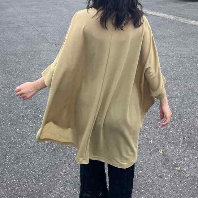 接触冷感切替プルオーバー