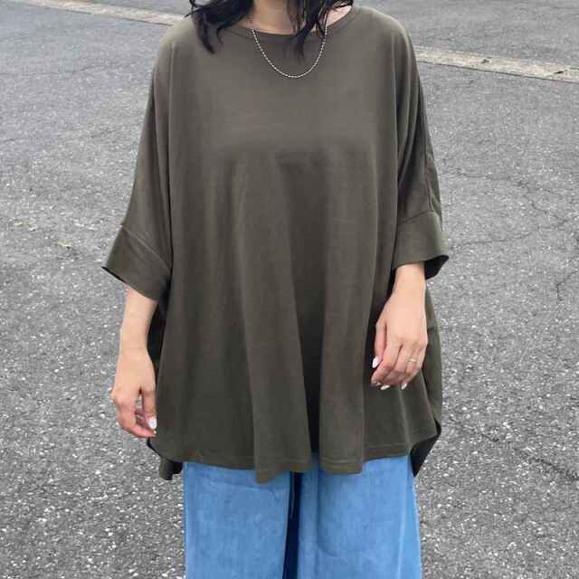 接触冷感切替プルオーバー