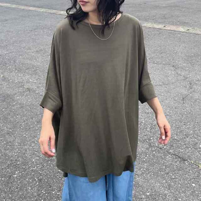 接触冷感切替プルオーバー