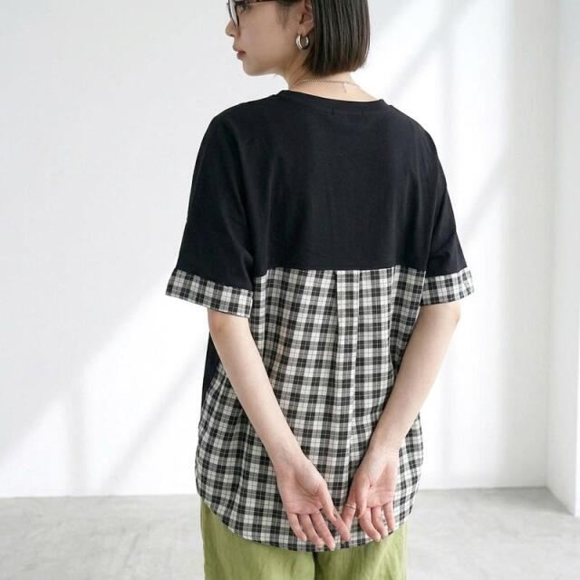 接触冷感切替プルオーバー