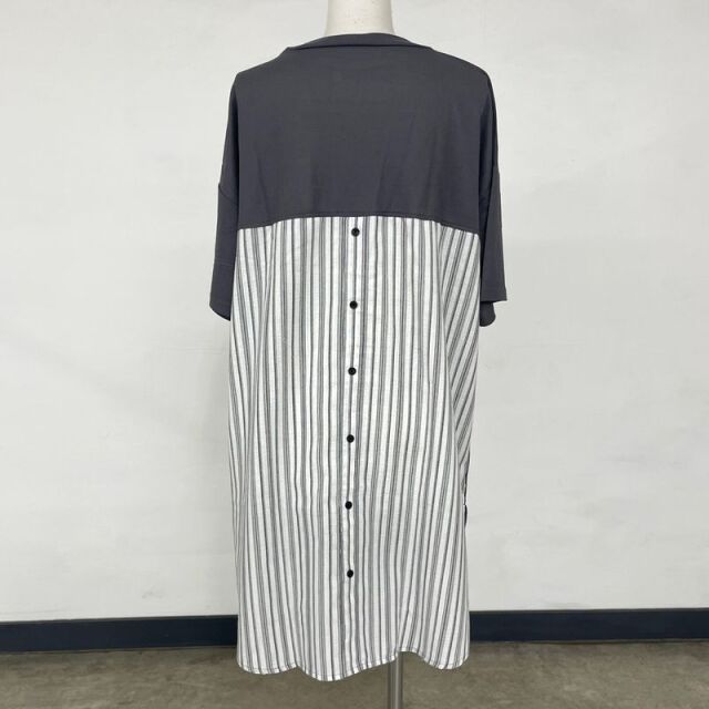 接触冷感切替チュニック