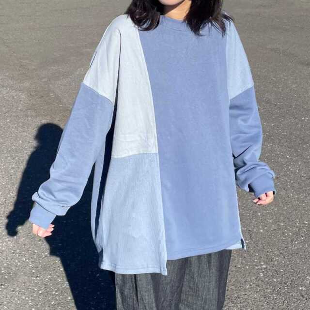 ワッフル切替プルオーバー