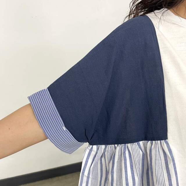 切替ギャザープルオーバー