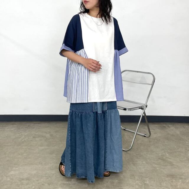 切替ギャザープルオーバー