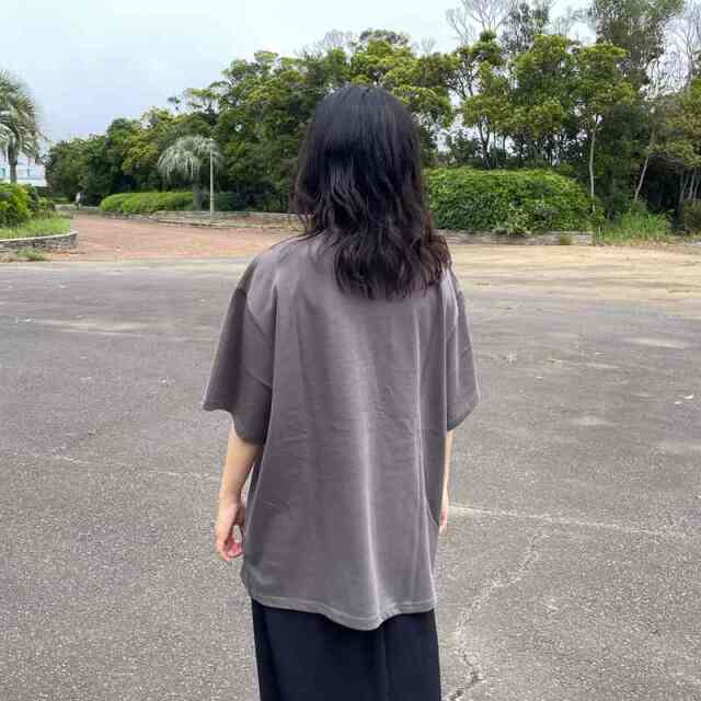 プリント刺繍ロゴTシャツ