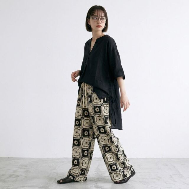 レーヨンスキッパーチュニック