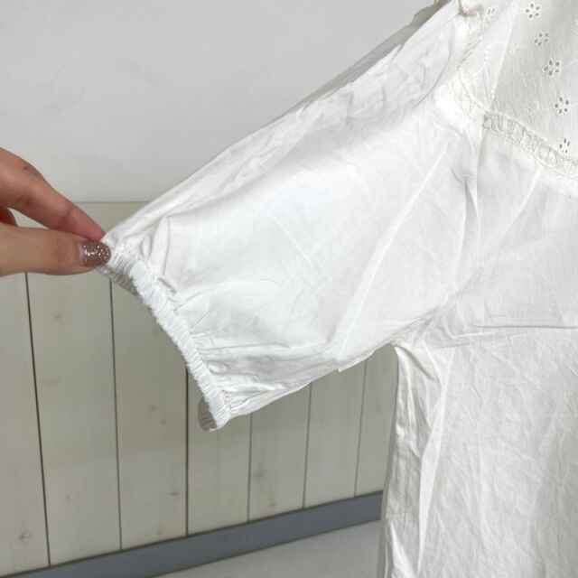 フリル刺繍チュニック