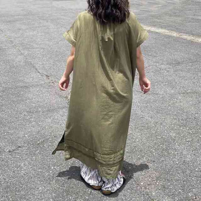 ピンタックワンピース