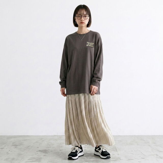 バックロゴロンT