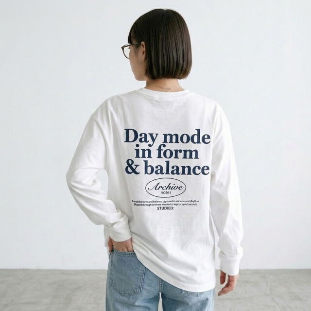 バックロゴロンT