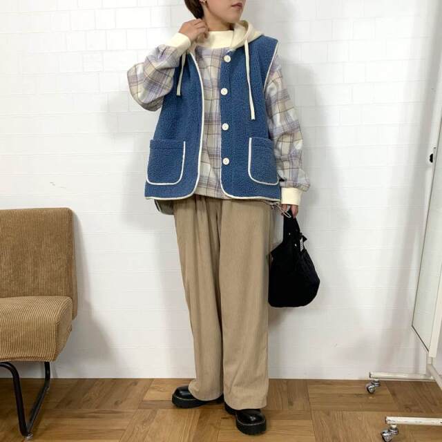 tシャツ JQチェックプルオーバー レディース CRB チェックプルオーバー|TiMTiMオンラインストア|レディース