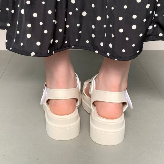 CRB ☆WEB限定☆ギャザーストラップサンダル|TiMTiMオンラインストア