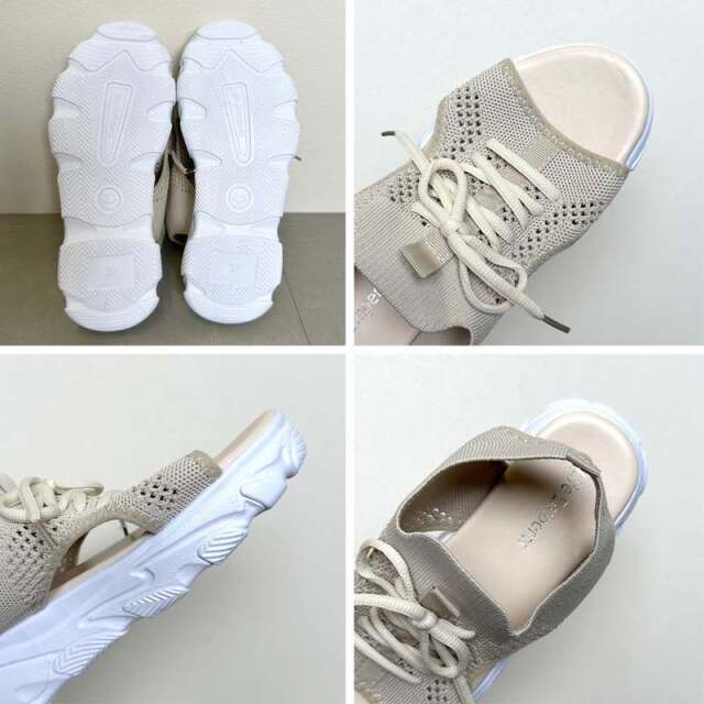 CRB ☆WEB限定☆レースアップメッシュスポーツサンダル|TiMTiM