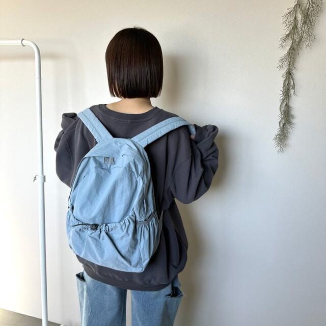 撥水ドローコードリュック