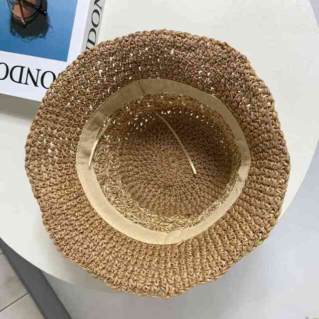 柄クロシェハット